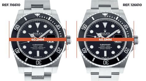 rolex submariner maxi case vs|rolex bezel size chart.